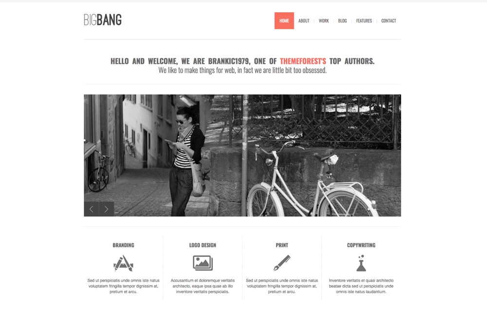 BigBang WordPress Theme