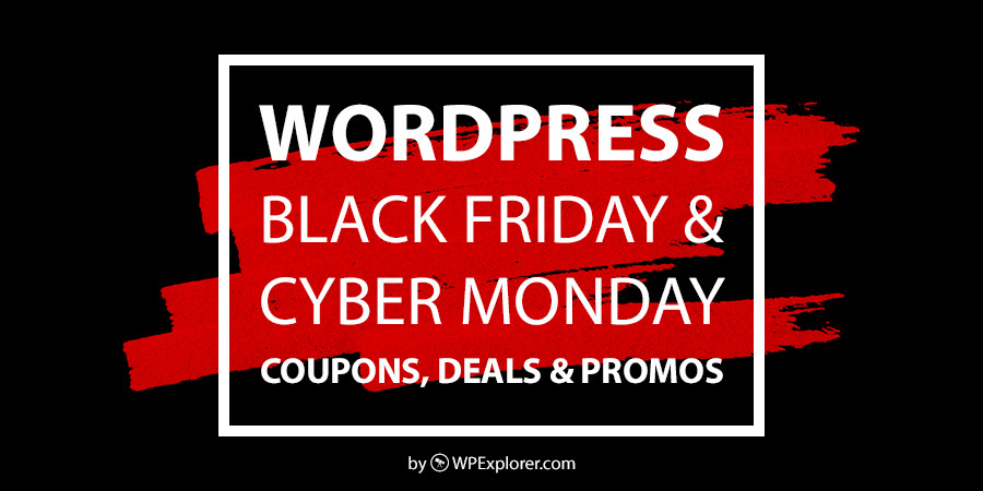 Wordpress Black Friday Cyber Monday 2018 Sales Coupons Deals - 