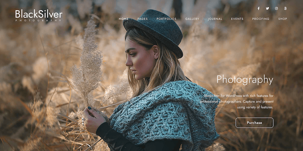 Blacksilver Photography Theme