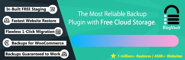 BlogVault Backups
