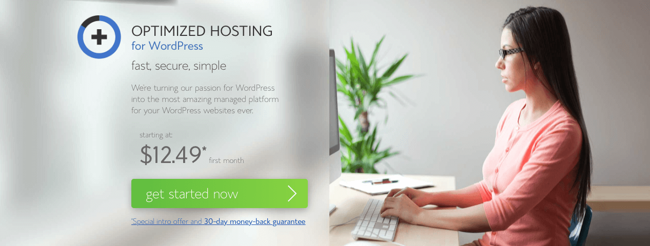 Bluehost Optimized Hosting for WordPress