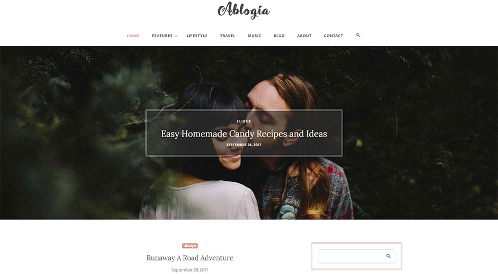 Albogia WordPress Theme