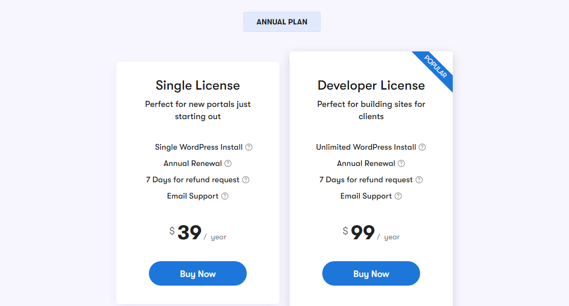 buddypress community bundle pricing