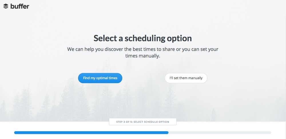 Buffer Scheduling Options