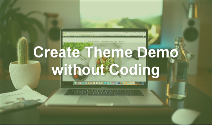 build demo for wordpress product
