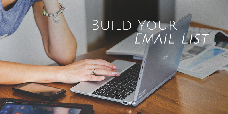 Grow/Build Your Email List on Your WordPress Site