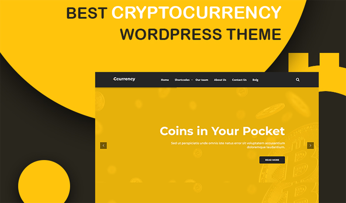 cCurrency Cryptocurrency WordPress Theme