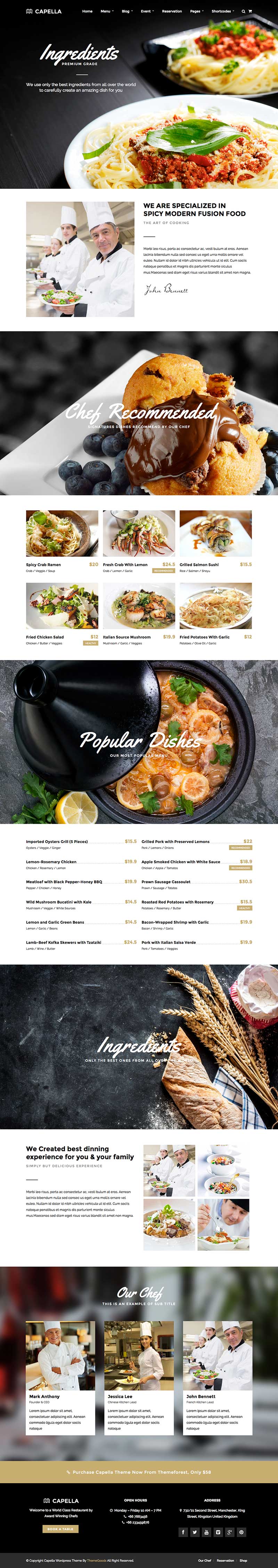 parallax menu bar parallax menu bar