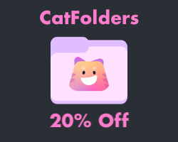 CatFolders 20% Off Coupon