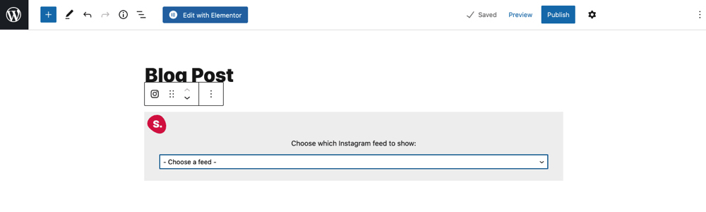 Spotlight Instagram Block Select Feed