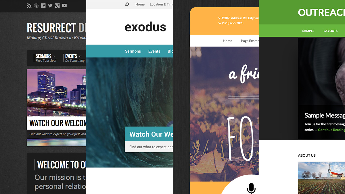 Best Designed Church Websites Best Designed Church Websites