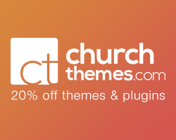 ChurchThemes 20% Off Discount Coupon