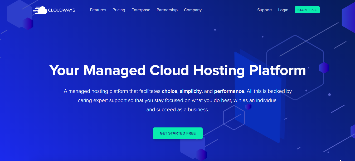 cloudways managed cloud hosting wordpress 2020 - Sabma Digital