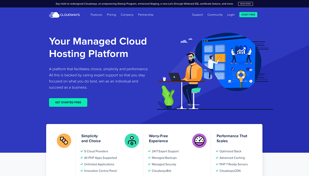 Cloudways Cloud hosting
