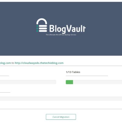 BlogVault Transfer