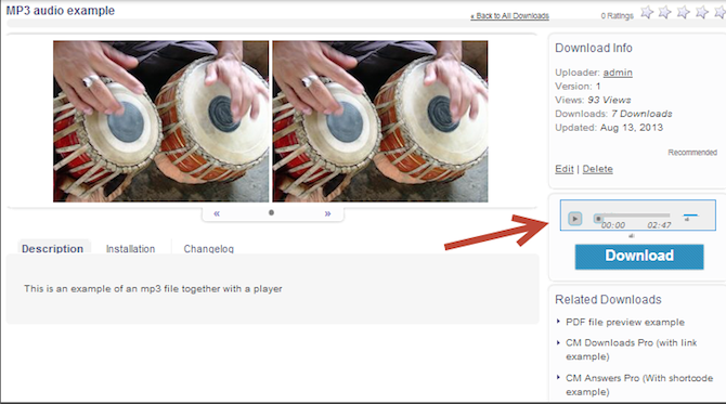 CM Downloads Manager Music