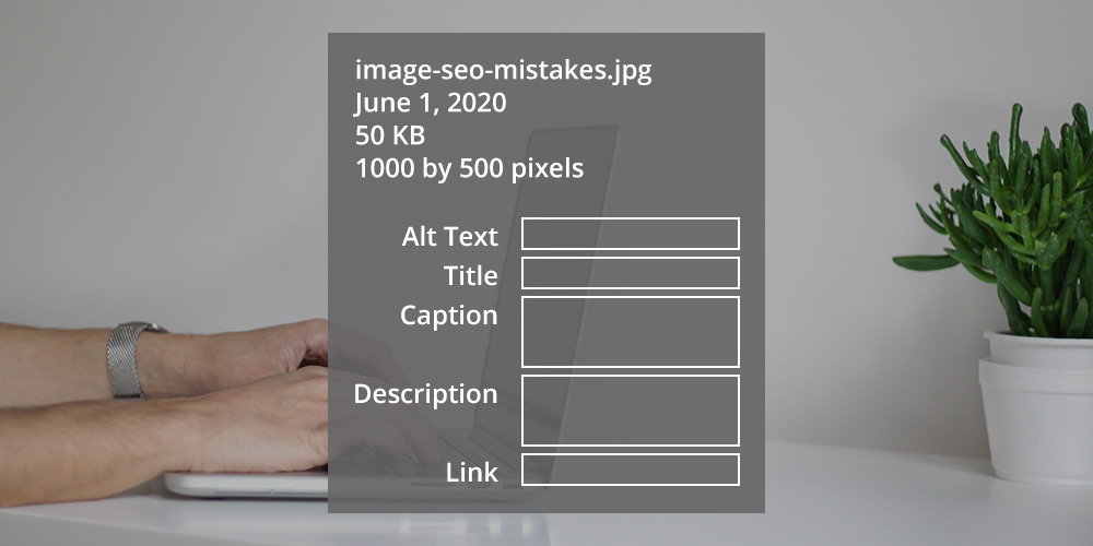 WordPress Image SEO common mistakes