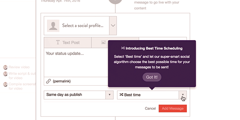 Coschedule Intelligent Scheduling