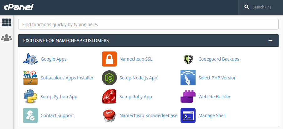 cpanel