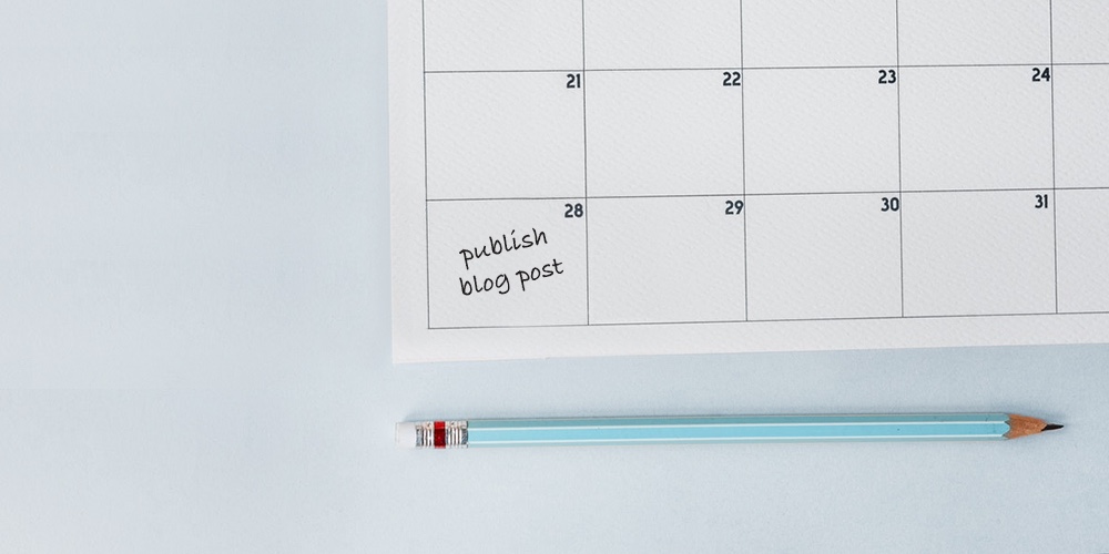 How to Create and Commit to a Consistent Blog Schedule