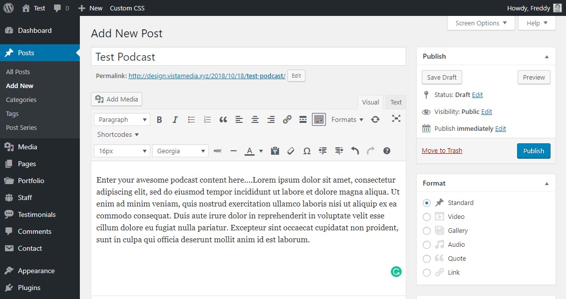 powerpress wordpress podcast plugin