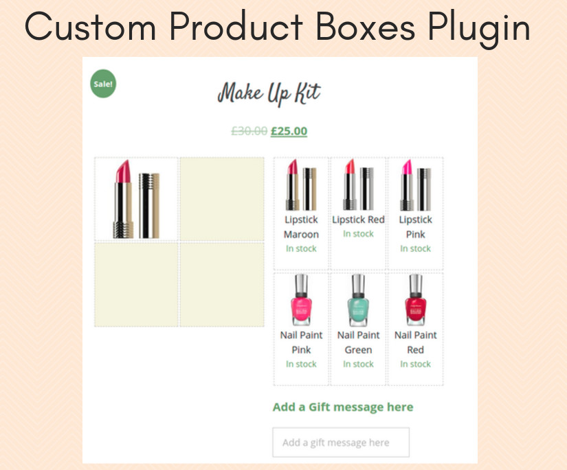 Offer Customizable Product Kits