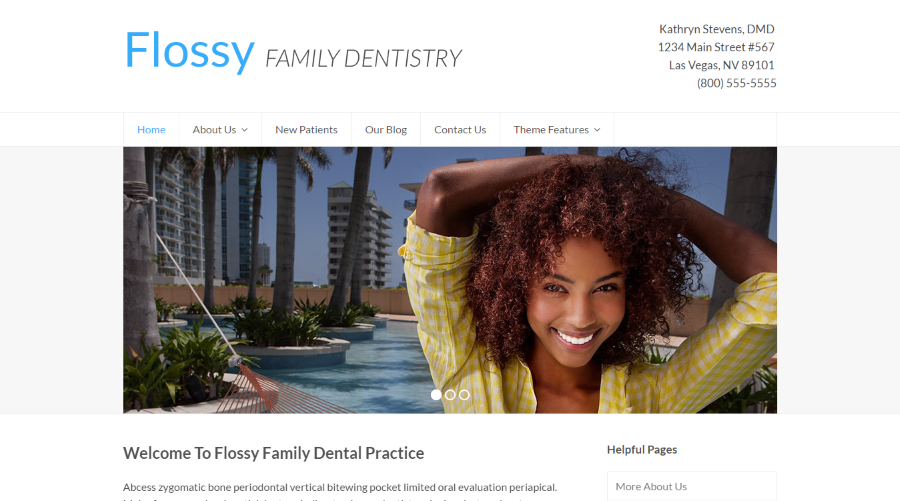Dentistry Total WordPress Theme
