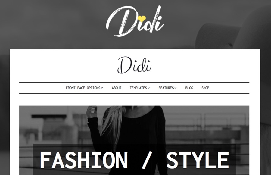 Didi Fashion WordPress Theme