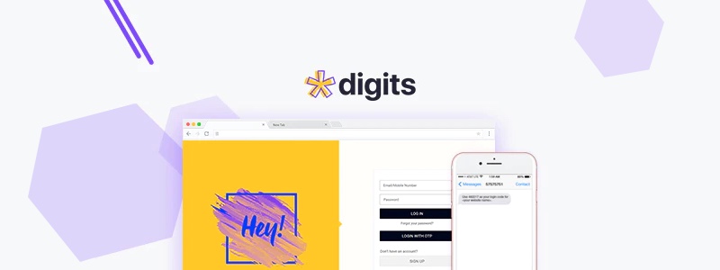 Digits Mobile Number Signup & Login