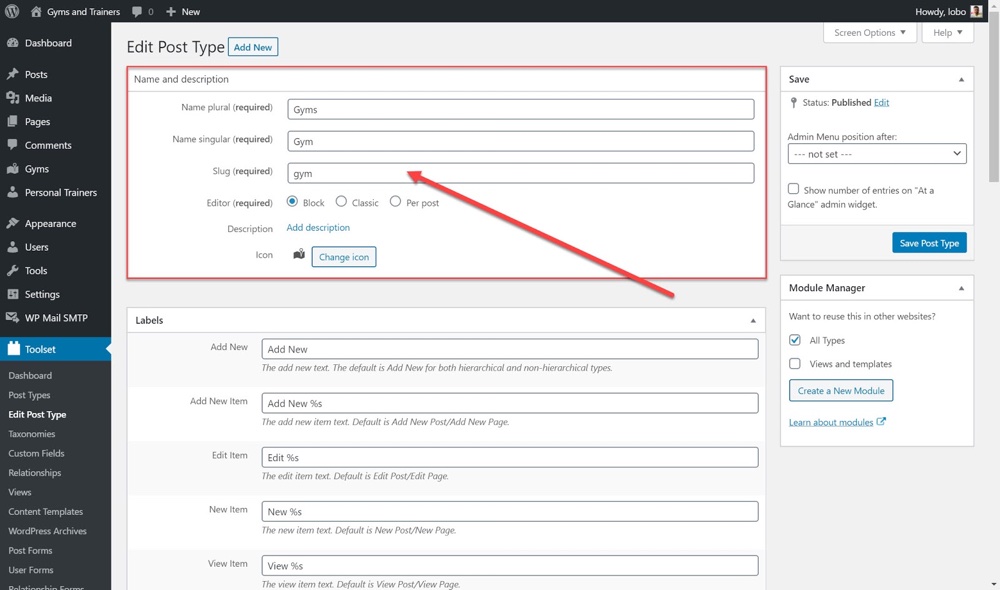 Custom Post Type with Custom Fields