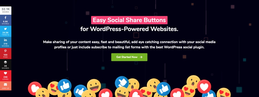 Easy Social Share Buttons