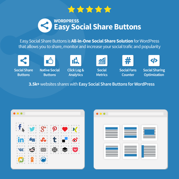 Easy Social Share WordPress Plugin WPExplorer