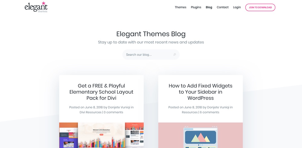 WordPress Blogs You Should Follow - Elegant Themes