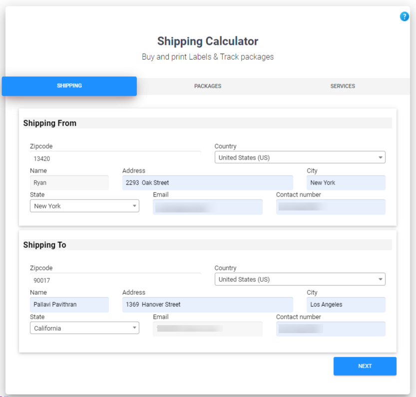 ELEX WooCommerce Shipping Calculator