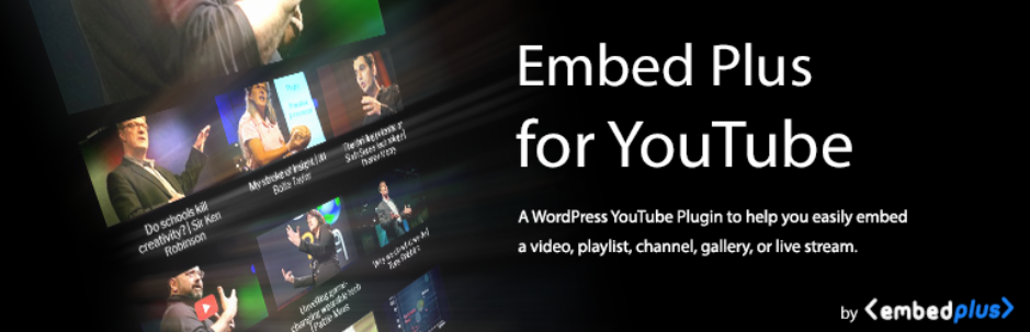 embed plus for youtube live streaming wordpress plugin