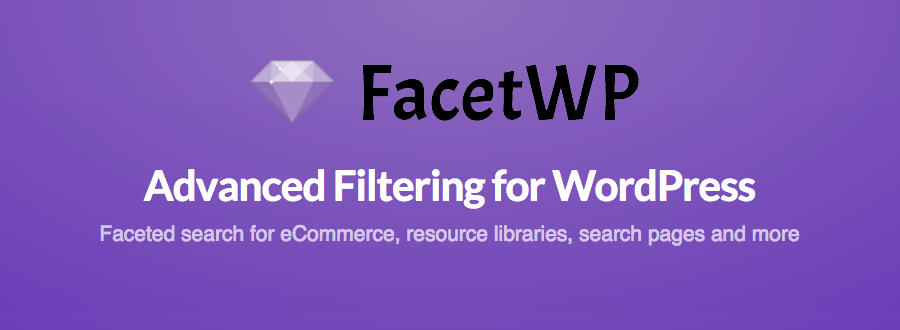 FacetWP Advanced Filtering for WordPress