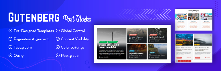 FancyPost Gutenberg Post Grid, Carousel & Slider Blocks