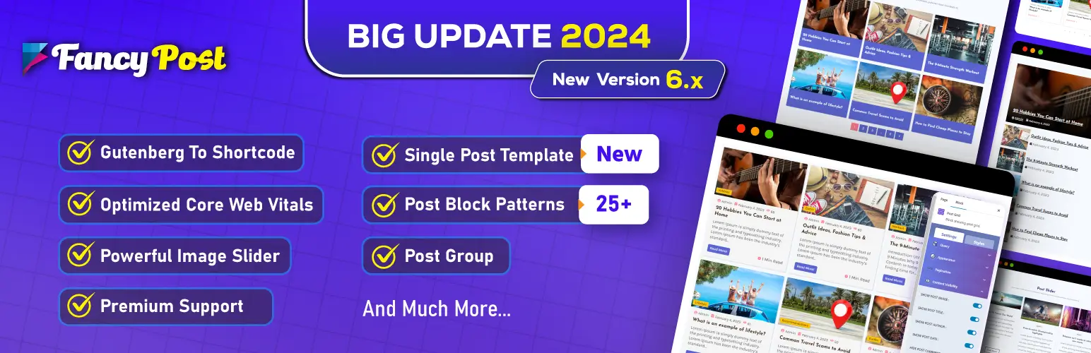 FancyPost WordPress plugin