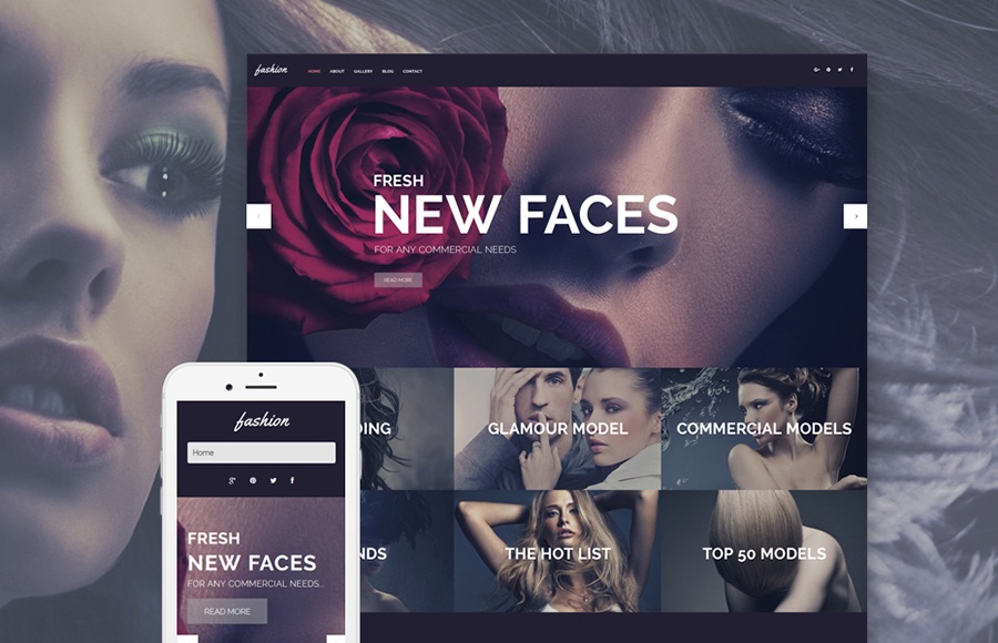 Tema de WordPress de Fashion Spot