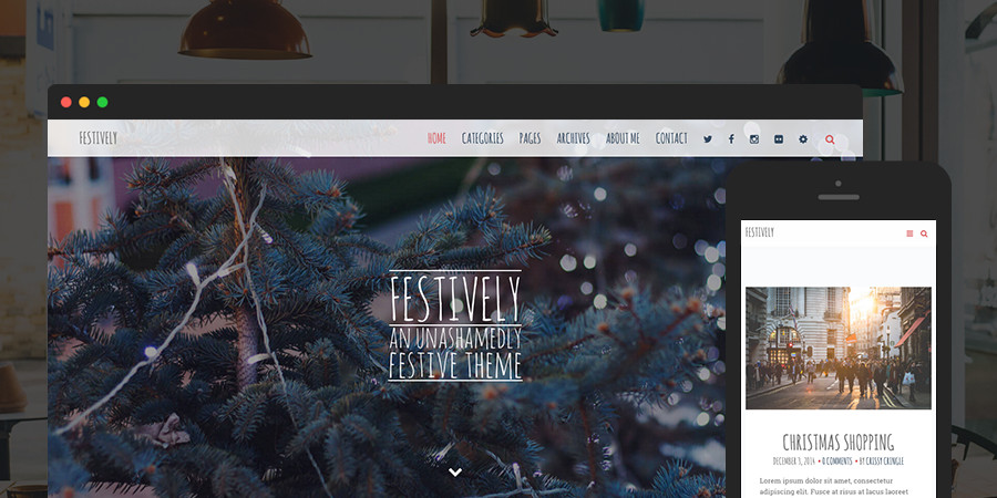 Festively Premium WordPress Theme