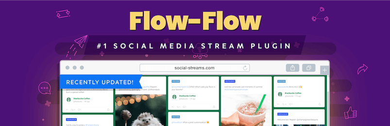 Plugin WordPress de flux social Flow Flow