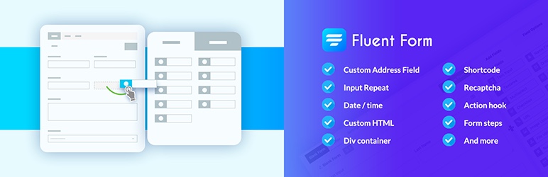 FluentForm – Best Drag and Drop Form Builder Plugin for WordPress