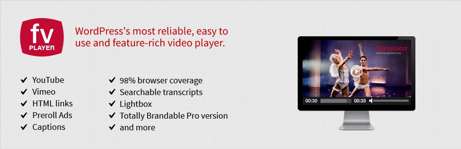 FV Flowplayer Video Player