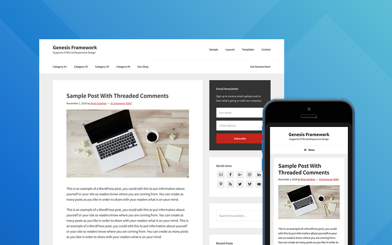 Genesis WordPress Theme Framework