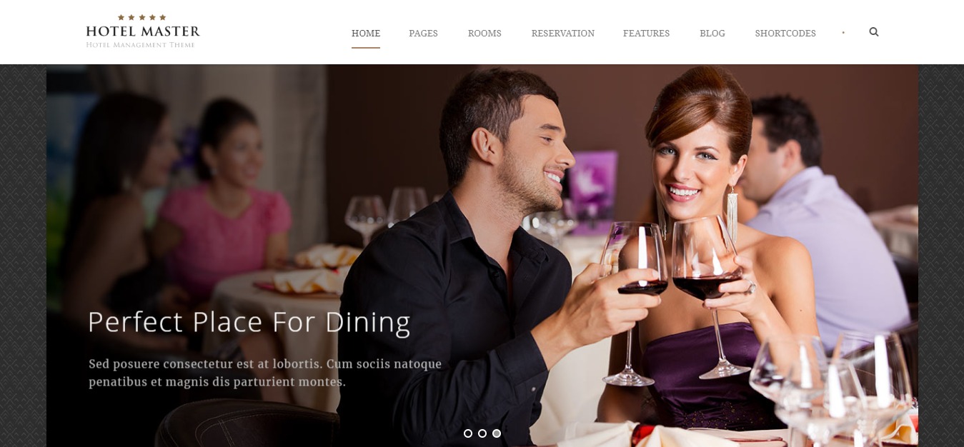 hotel master wordpress theme