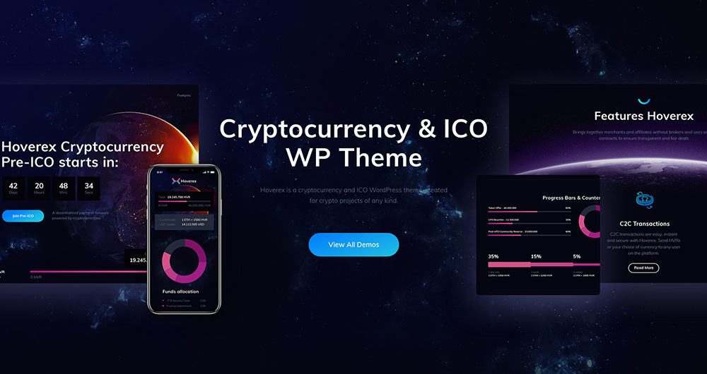 crypto exchange wordpress theme