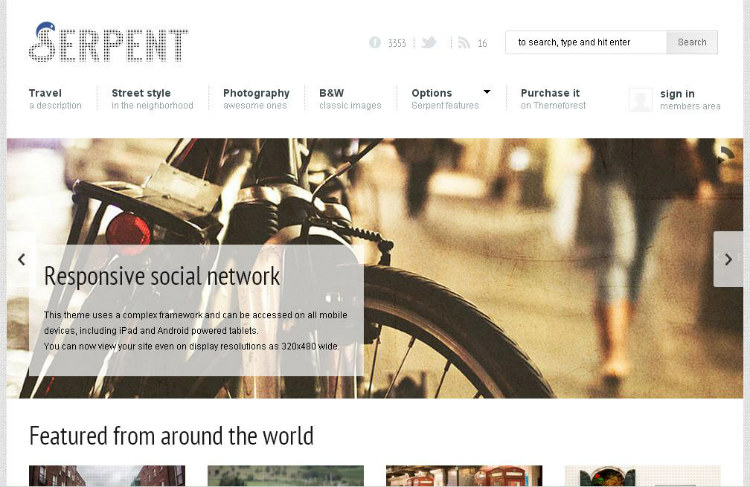 how-to-create-a-social-network-using-wordpress-serpent-theme