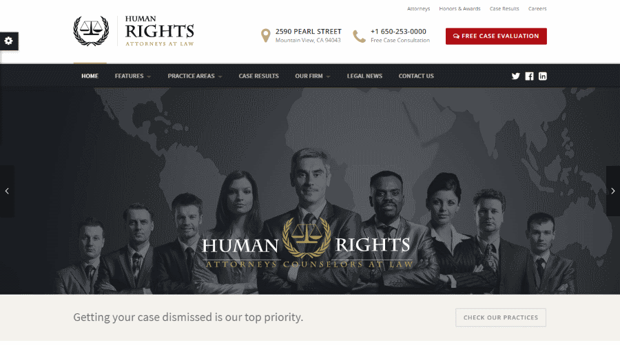 HumanRights WordPress Theme
