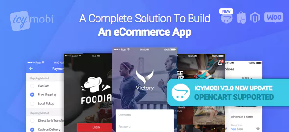 IcyMobi – All-in-one E-commerce App Solution