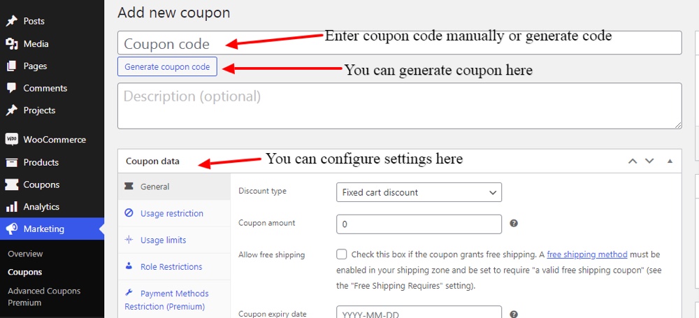 How to Create WooCommerce Coupon  Codes  WPExplorer